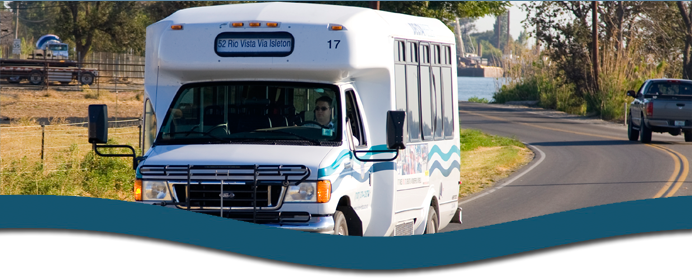 Rio Vista Delta Breeze Transit Bus